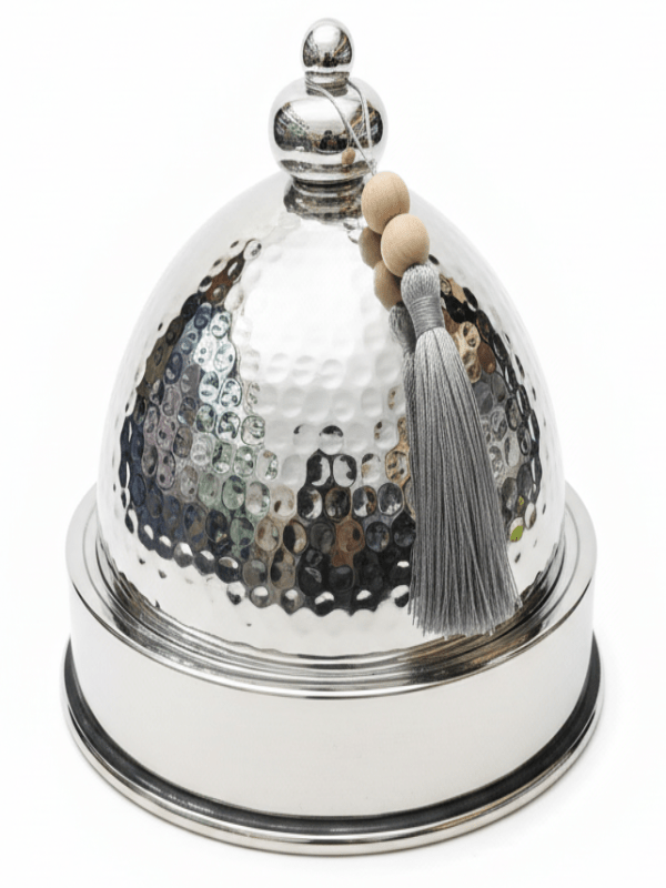 AKDC Metal Tajine Serving Bowl – Luxury Silver Finish, Decorative Arabic Style Tableware, 30 cm - Al Kabayel Discount CentreAKDC Metal Tajine Serving Bowl – Luxury Silver Finish, Decorative Arabic Style Tableware, 30 cmServing TraysAKDCAl Kabayel Discount Centre