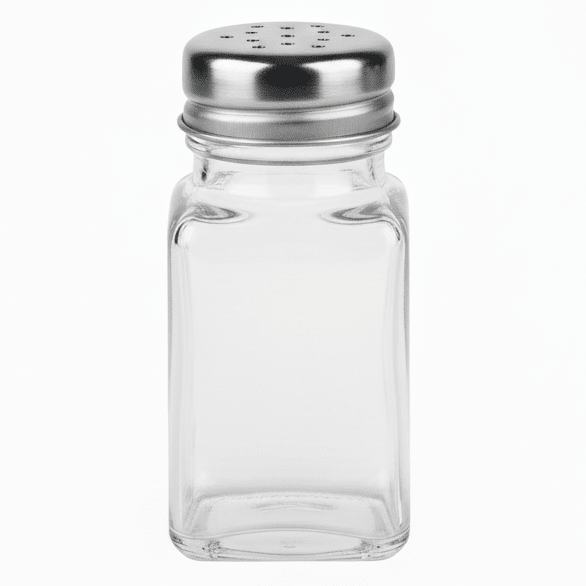 AKDC Mini Clear Glass Salt & Pepper Shaker with Metal Lid for Compact Kitchen & Travel Use – 75ml - Al Kabayel Discount CentreAKDC Mini Clear Glass Salt & Pepper Shaker with Metal Lid for Compact Kitchen & Travel Use – 75mlKitchen Utensils & GadgetsAKDCAl Kabayel Discount Centre