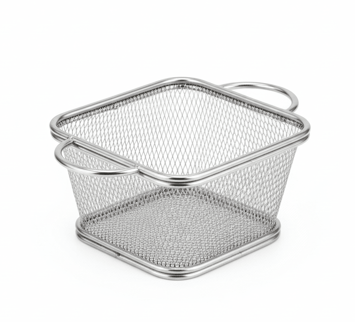 AKDC Mini Stainless Steel Deep Fryer Basket (15×9×6 cm) - Al Kabayel Discount CentreAKDC Mini Stainless Steel Deep Fryer Basket (15×9×6 cm)Frying Pans & SkilletsAKDCAl Kabayel Discount Centre