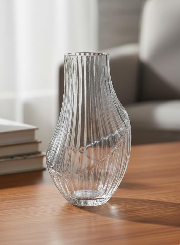AKDC Mini Transparent Glass Vase – 16 cm Small Tabletop Flower Holder - Al Kabayel Discount CentreAKDC Mini Transparent Glass Vase – 16 cm Small Tabletop Flower HolderFlower/Plant PotsAKDCAl Kabayel Discount Centre