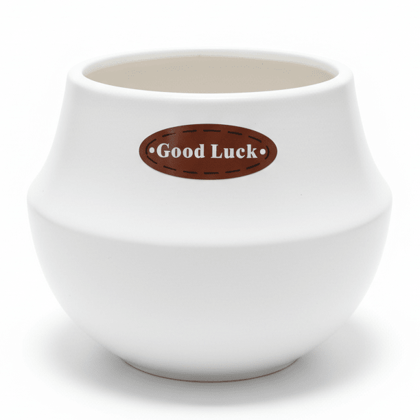 AKDC Minimalist Ceramic Decorative Flower Vase – Elegant White Contemporary Shape for Table Décor, 12 × 14 cm - Al Kabayel Discount CentreAKDC Minimalist Ceramic Decorative Flower Vase – Elegant White Contemporary Shape for Table Décor, 12 × 14 cmFlower/Plant PotsAKDCAl Kabayel Discount Centre