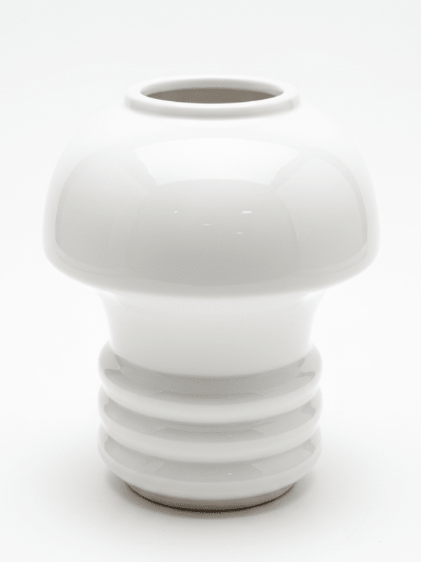 AKDC Mushroom - Inspired Ceramic Decorative Vase – Elegant White Playful Sculptural Design, 12 × 14 cm - Al Kabayel Discount CentreAKDC Mushroom - Inspired Ceramic Decorative Vase – Elegant White Playful Sculptural Design, 12 × 14 cmFlower/Plant PotsAKDCAl Kabayel Discount Centre