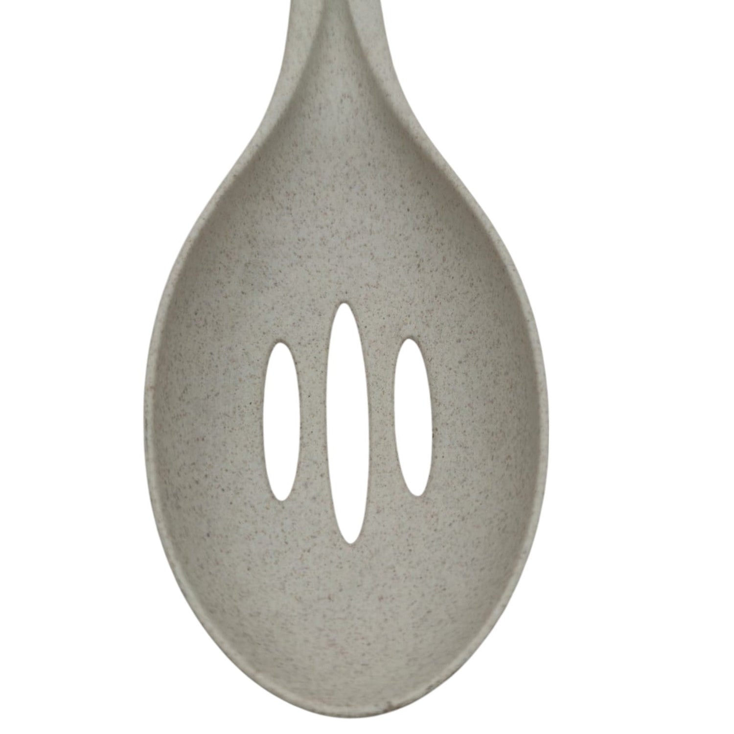 AKDC Nylon Slotted Spoon And Silicone Handle - 35cmX6cm - White&Grey - Al Kabayel Discount CentreAKDC Nylon Slotted Spoon And Silicone Handle - 35cmX6cm - White&GreyCookware AccessoriesAKDCAl Kabayel Discount Centre