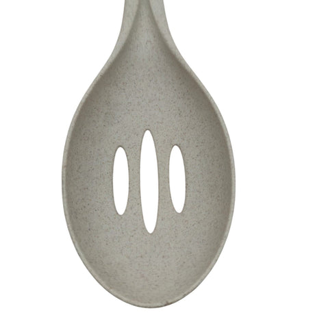 AKDC Nylon Slotted Spoon And Silicone Handle - 35cmX6cm - White&Grey - Al Kabayel Discount CentreAKDC Nylon Slotted Spoon And Silicone Handle - 35cmX6cm - White&GreyCookware AccessoriesAKDCAl Kabayel Discount Centre