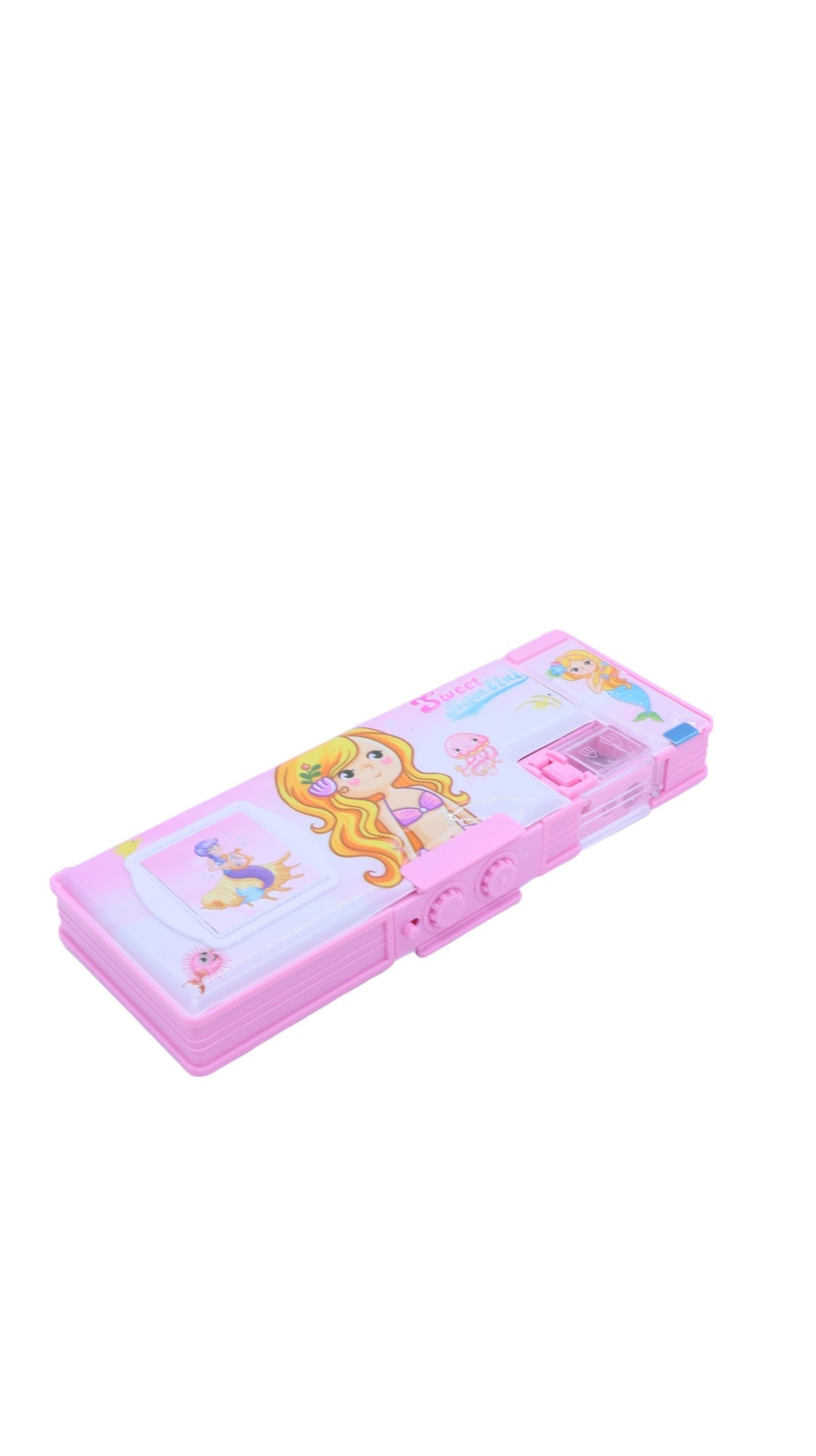 AKDC Pencil Case with Password 21 Lock Calculator and Sharpener Mermaid Design - Al Kabayel Discount CentreAKDC Pencil Case with Password 21 Lock Calculator and Sharpener Mermaid DesignPencil CasesAKDCAl Kabayel Discount Centre