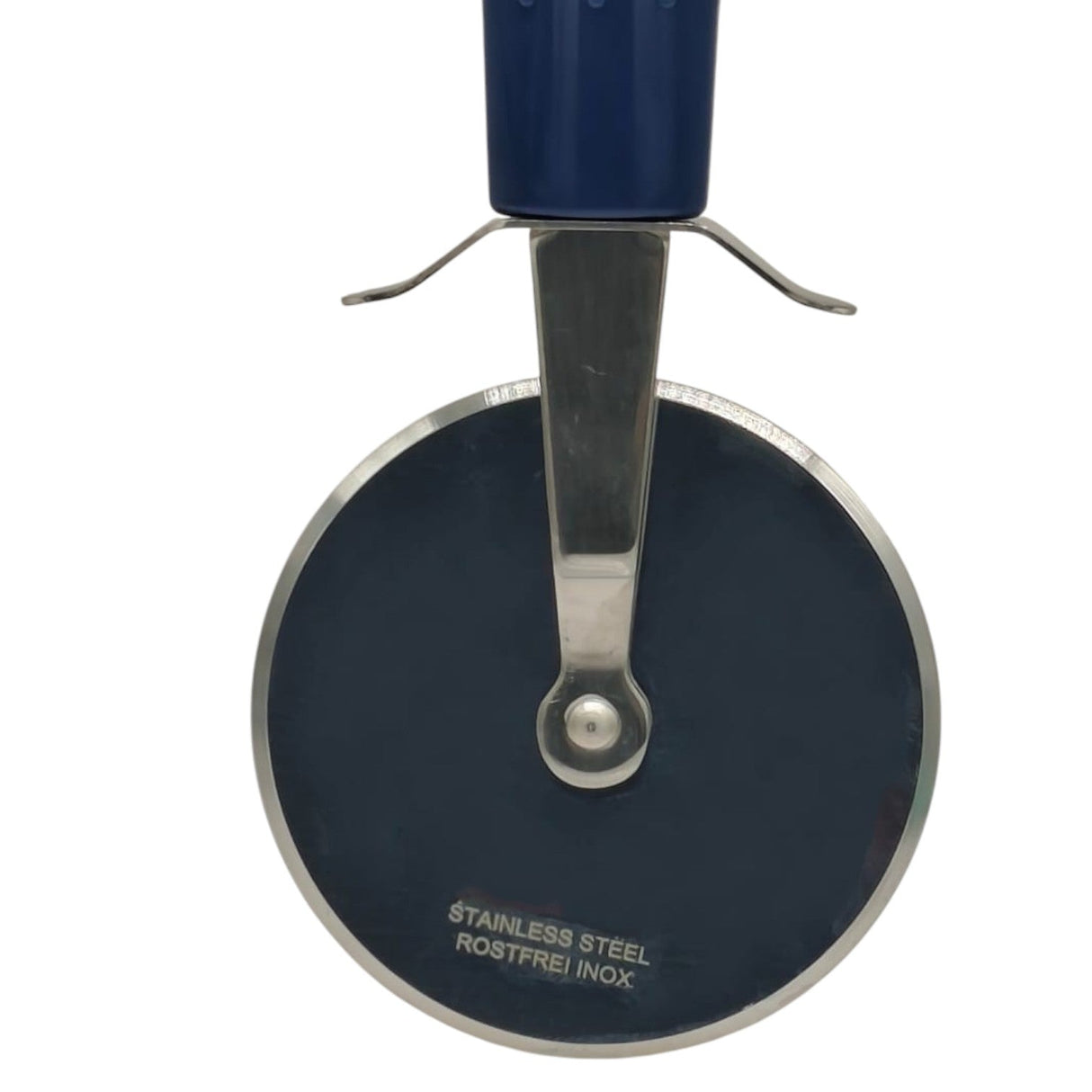 AKDC Pizza Cutter Stainless Steel Blade With Plastic Handle - 20cmX7cm - Blue&Steel - Al Kabayel Discount CentreAKDC Pizza Cutter Stainless Steel Blade With Plastic Handle - 20cmX7cm - Blue&SteelKitchen Utensils & GadgetsAKDCAl Kabayel Discount Centre