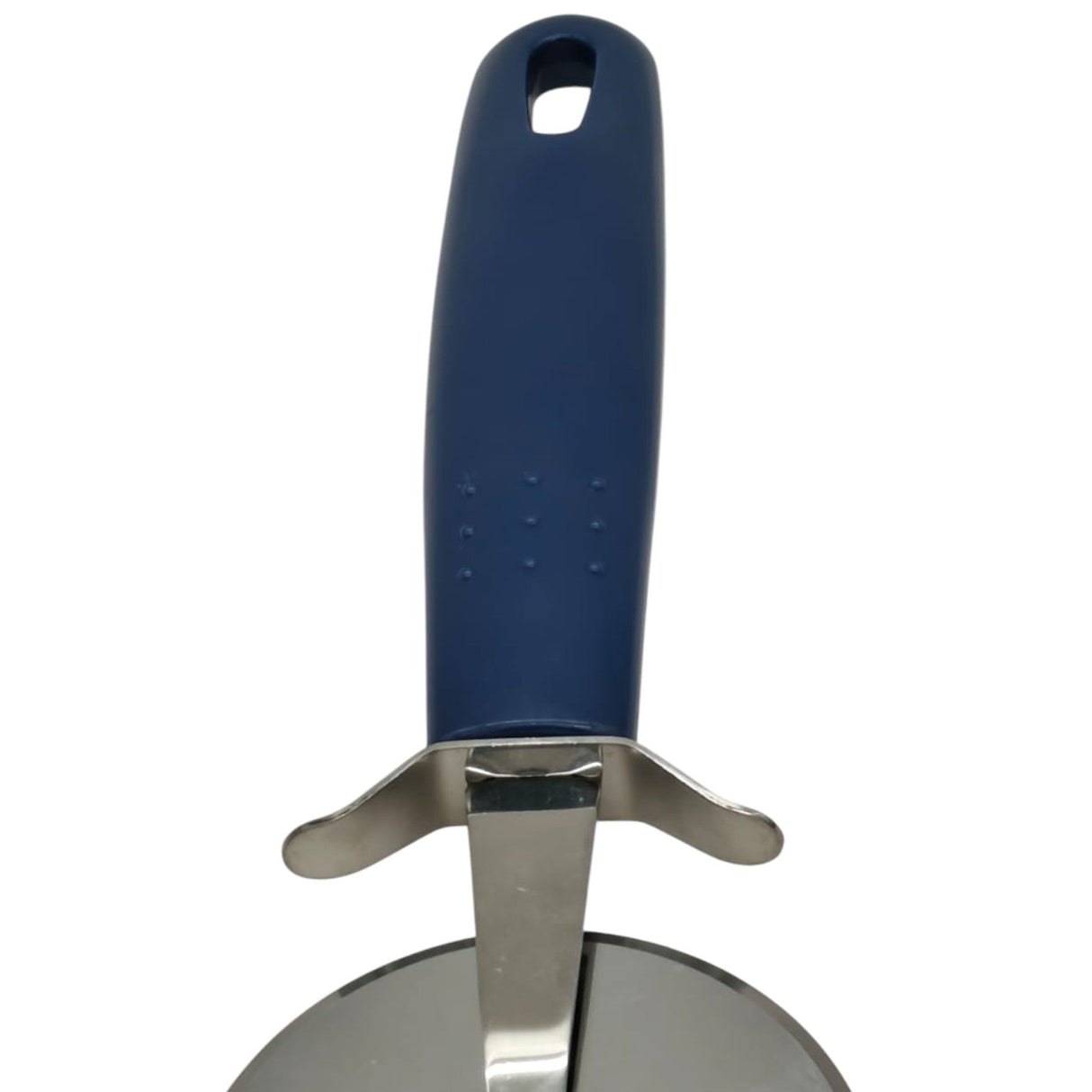 AKDC Pizza Cutter Stainless Steel Blade With Plastic Handle - 20cmX7cm - Blue&Steel - Al Kabayel Discount CentreAKDC Pizza Cutter Stainless Steel Blade With Plastic Handle - 20cmX7cm - Blue&SteelKitchen Utensils & GadgetsAKDCAl Kabayel Discount Centre