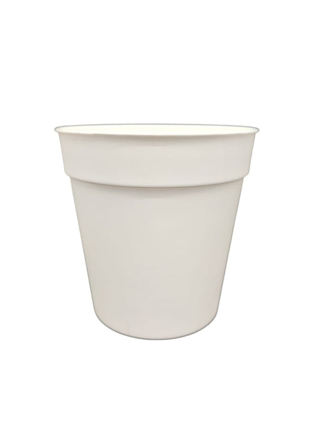 AKDC Planter Pot Grovel Width 16CM Height 16CM White Color - Al Kabayel Discount CentreAKDC Planter Pot Grovel Width 16CM Height 16CM White ColorFlower/Plant PotsAKDCAl Kabayel Discount Centre