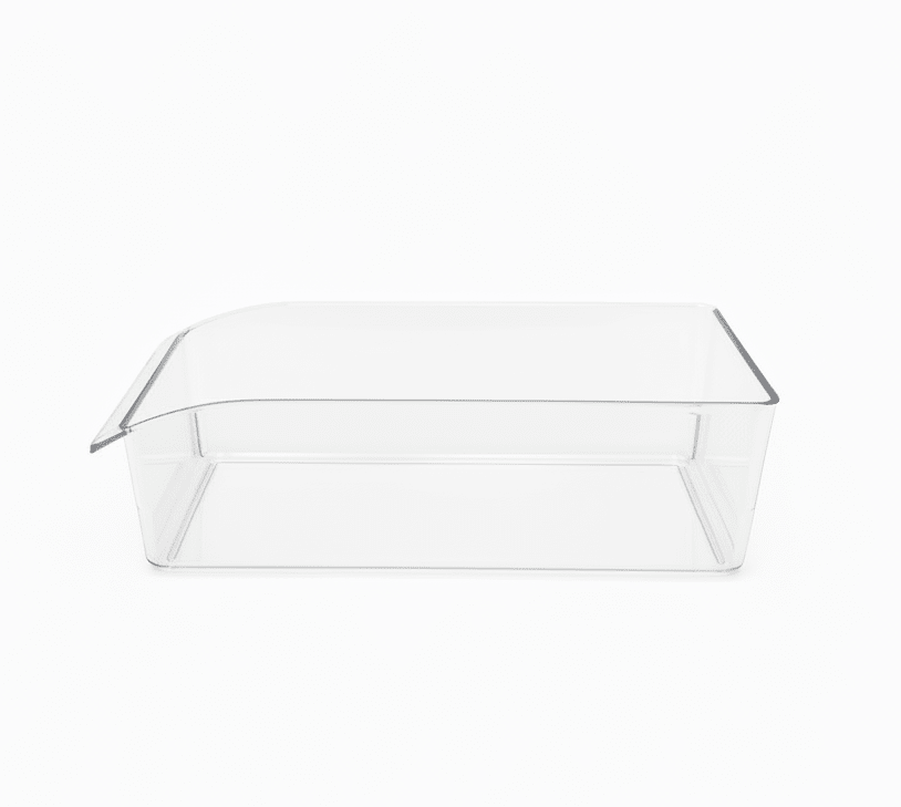 AKDC Plastic Clear Storage Bin 31cmX15cmX9.2cm - Transparent - Al Kabayel Discount CentreAKDC Plastic Clear Storage Bin 31cmX15cmX9.2cm - TransparentOrganizers & AccessoriesAKDCAl Kabayel Discount Centre