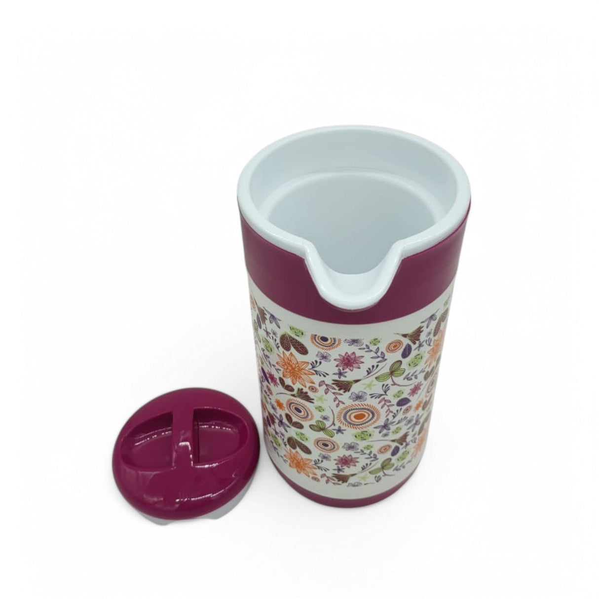 AKDC Plastic Jug 1.5Liter Pitcher Floral Print Clear Plastic Water Jug with Lid, Fridge Jug, Shatter Proof, Great for Iced Tea, Sangria, Lemonade, Juice - Al Kabayel Discount CentreAKDC Plastic Jug 1.5Liter Pitcher Floral Print Clear Plastic Water Jug with Lid, Fridge Jug, Shatter Proof, Great for Iced Tea, Sangria, Lemonade, JuiceJugsAKDCAl Kabayel Discount Centre