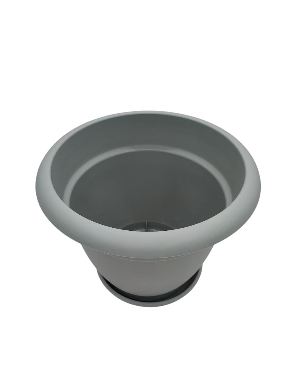 AKDC Plastic Planter With Tray Width 28CM Height 24CM - Al Kabayel Discount CentreAKDC Plastic Planter With Tray Width 28CM Height 24CMFlower/Plant PotsAKDCAl Kabayel Discount Centre