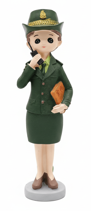 AKDC Polyresin Girl Police Figurine – Uniform - Themed Artistic Showpiece for Modern Home & Office Décor, Green, 20 cm - Al Kabayel Discount CentreAKDC Polyresin Girl Police Figurine – Uniform - Themed Artistic Showpiece for Modern Home & Office Décor, Green, 20 cmHome Décor AccentsAKDCAl Kabayel Discount Centre