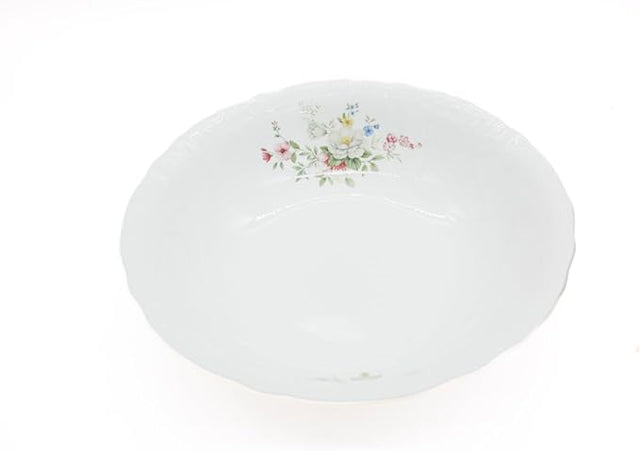 AKDC Porcelain Oval Plate 14 Gold Rim White - Al Kabayel Discount CentreAKDC Porcelain Oval Plate 14 Gold Rim WhitePlatesAKDCAl Kabayel Discount Centre