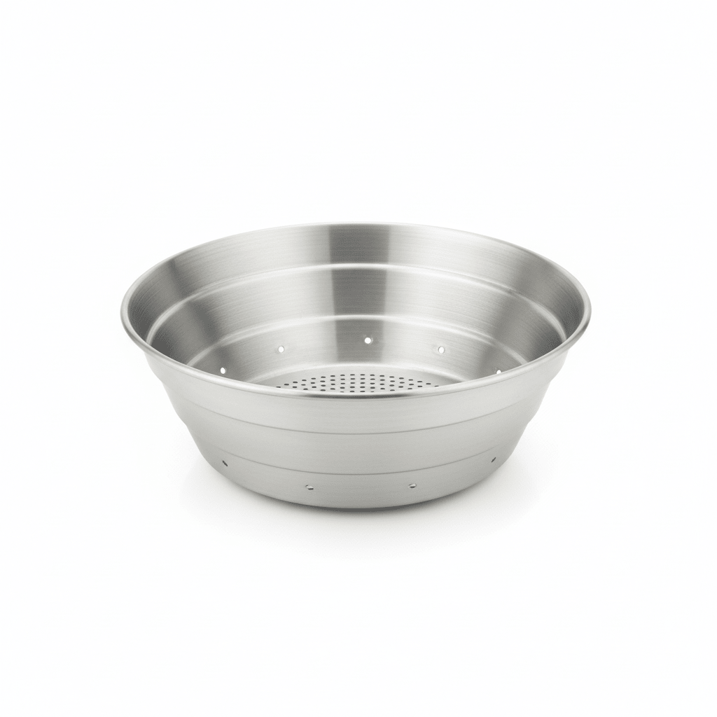 AKDC Premium Aluminium Boya Straining Colander – 30cm - Al Kabayel Discount CentreAKDC Premium Aluminium Boya Straining Colander – 30cmKitchen Utensils & GadgetsAKDCAl Kabayel Discount Centre