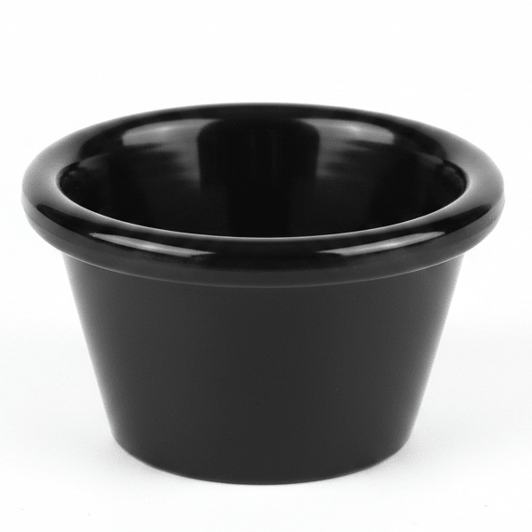 AKDC Premium Black Melamine Ramekin Bowl 2.5 Inch Mini Sauce and Condiment Bowl - Al Kabayel Discount CentreAKDC Premium Black Melamine Ramekin Bowl 2.5 Inch Mini Sauce and Condiment BowlBowlsAKDCAl Kabayel Discount Centre