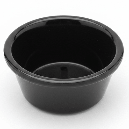 AKDC Premium Black Melamine Ramekin Bowl 9.5 cm Multipurpose Dipping and Serving Dish - Al Kabayel Discount CentreAKDC Premium Black Melamine Ramekin Bowl 9.5 cm Multipurpose Dipping and Serving DishBowlsAKDCAl Kabayel Discount Centre