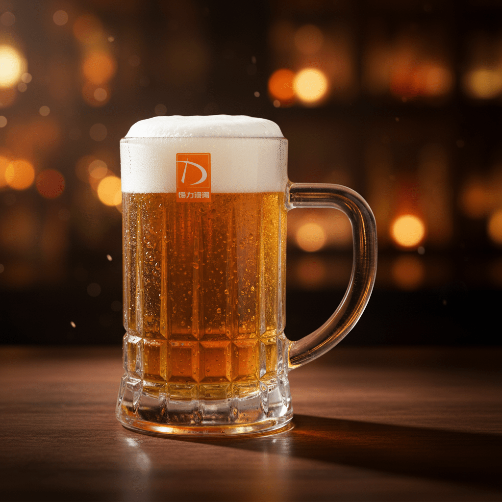AKDC Premium Elegant Glass Beer Mug Large Capacity for Beer, Juice & Cold Drinks – 530 ml - Al Kabayel Discount CentreAKDC Premium Elegant Glass Beer Mug Large Capacity for Beer, Juice & Cold Drinks – 530 mlMugsAKDCAl Kabayel Discount Centre