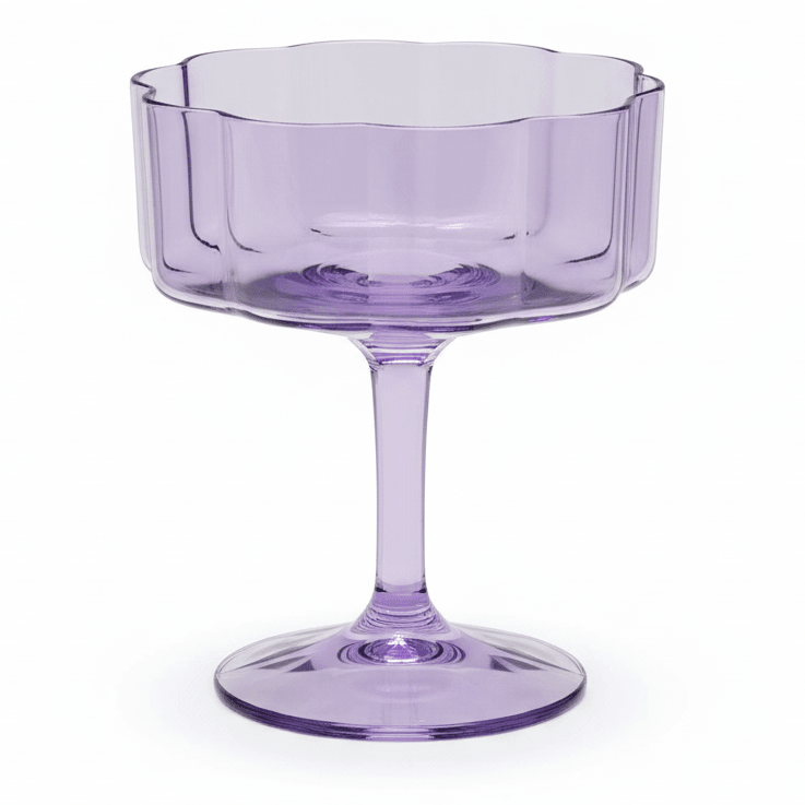 AKDC Purple Coloured Cocktail Glass – 254 ml Premium Decorative Drink Glass for Cocktails, Mocktails & Home Bar - Al Kabayel Discount CentreAKDC Purple Coloured Cocktail Glass – 254 ml Premium Decorative Drink Glass for Cocktails, Mocktails & Home BarTumblersAKDCAl Kabayel Discount Centre