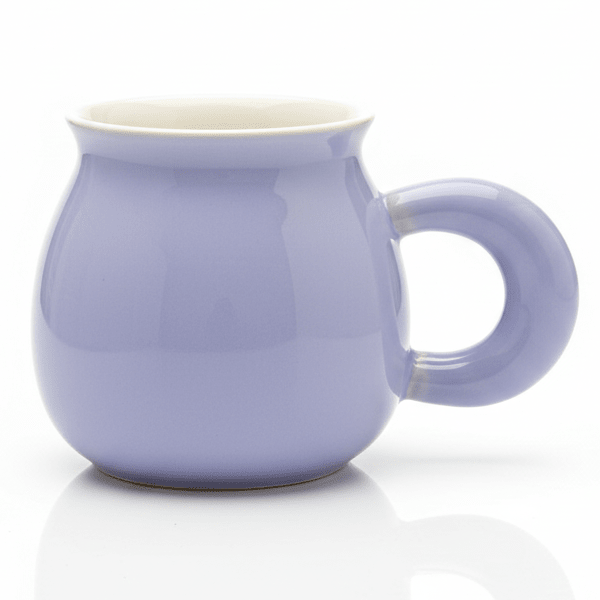 AKDC Purple Round Ceramic Mug with Handle for Stylish Coffee & Beverage Serving – 450ml - Al Kabayel Discount CentreAKDC Purple Round Ceramic Mug with Handle for Stylish Coffee & Beverage Serving – 450mlMugsAKDCAl Kabayel Discount Centre