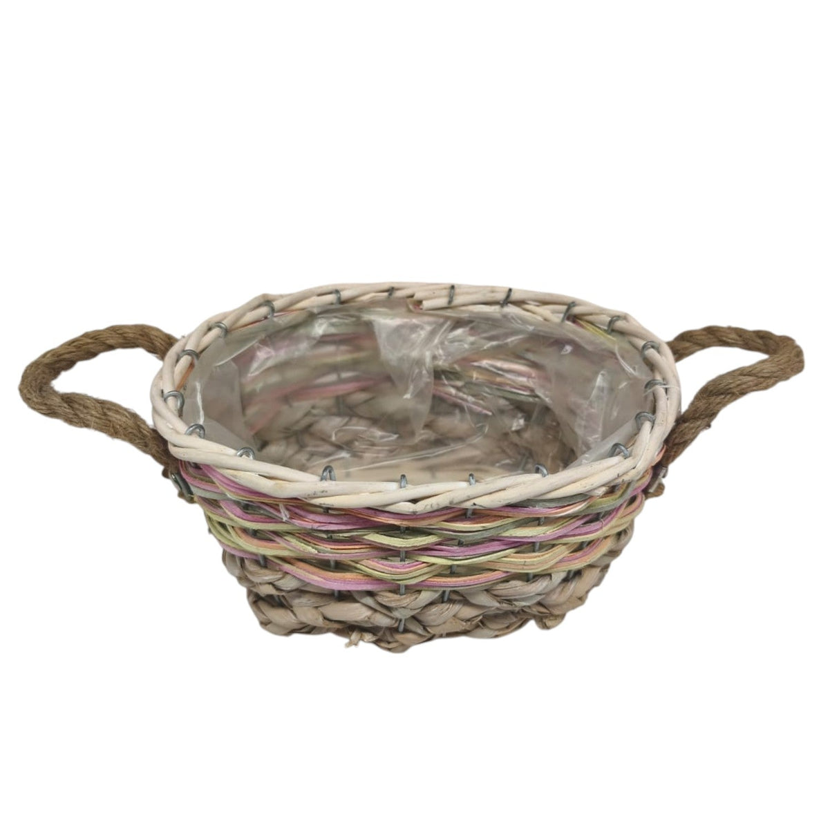 AKDC Rattan Basket for Organizing with Handle, Cosmetic Storage Box - 20cmX16cmX10cm(Small) - Al Kabayel Discount CentreAKDC Rattan Basket for Organizing with Handle, Cosmetic Storage Box - 20cmX16cmX10cm(Small)RattansAKDCAl Kabayel Discount Centre