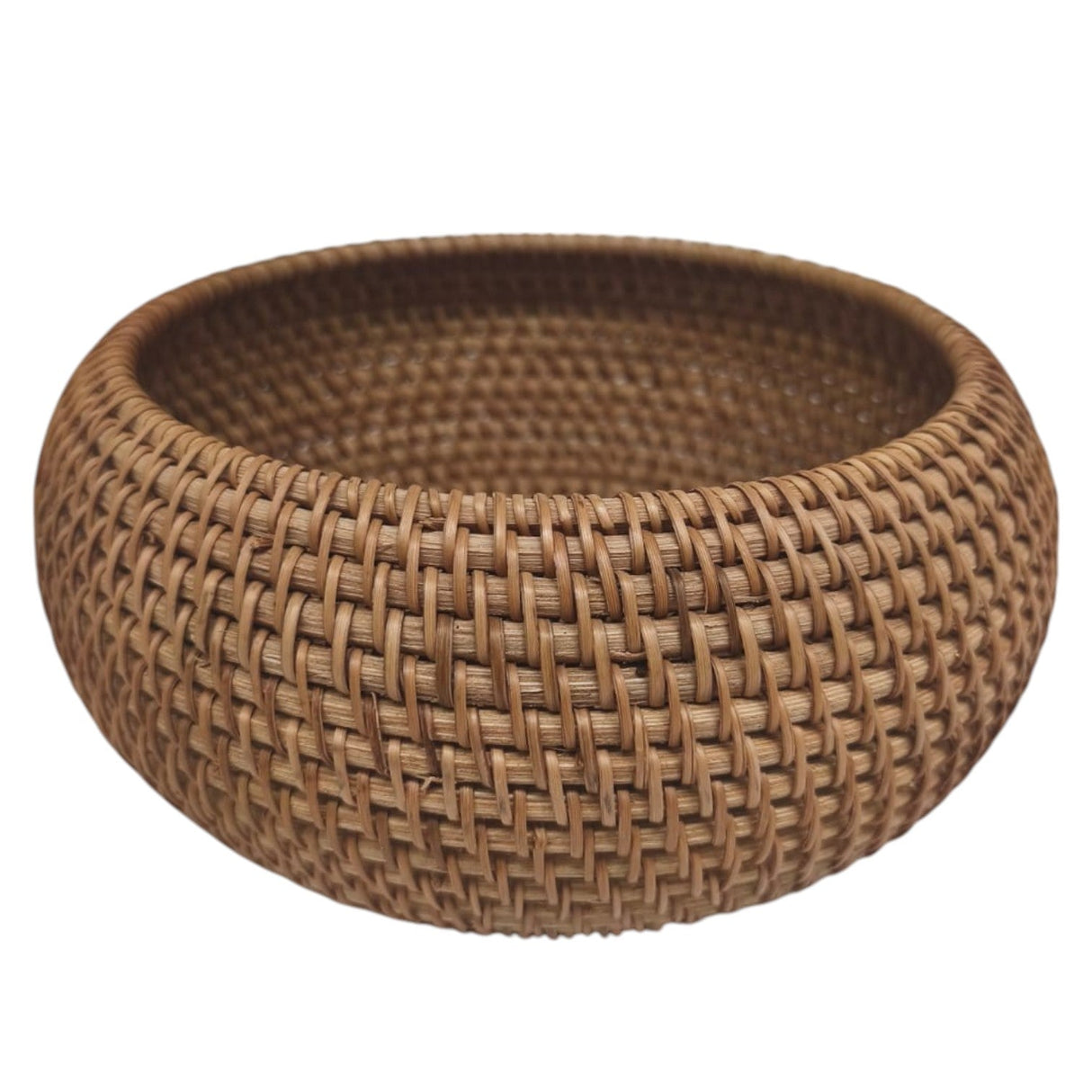 AKDC Rattan Round Fruit Basket Bowls, Handwoven Storage Serving Baskets, Wicker Organizer for Dinning Room - 20CM - Al Kabayel Discount CentreAKDC Rattan Round Fruit Basket Bowls, Handwoven Storage Serving Baskets, Wicker Organizer for Dinning Room - 20CMRattansAKDCAl Kabayel Discount Centre