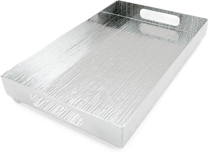 AKDC Rect Stainless Tray 13793 Silver - Al Kabayel Discount CentreAKDC Rect Stainless Tray 13793 SilverPlatesAKDCAl Kabayel Discount Centre