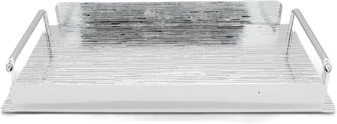 AKDC Rectangle Tray 13792 Silver - Al Kabayel Discount CentreAKDC Rectangle Tray 13792 SilverPlatesAKDCAl Kabayel Discount Centre