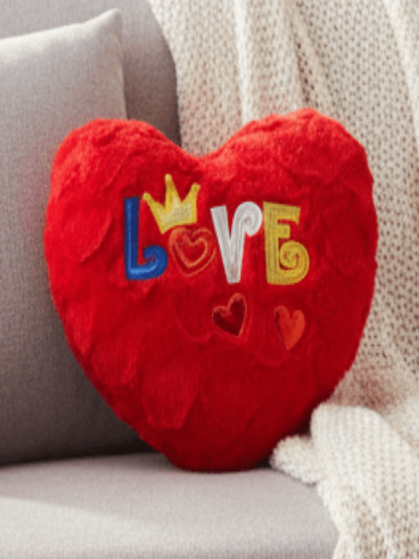 AKDC Red Heart Cushion (30 cm) with Love Message - Al Kabayel Discount CentreAKDC Red Heart Cushion (30 cm) with Love MessageFloor Pillows & CushionsAKDCAl Kabayel Discount Centre