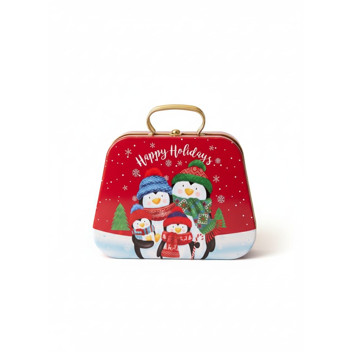 AKDC Red Metal Xmas Gift Box 20×15 cm – Bag Shape Holiday Gift Container - Al Kabayel Discount CentreAKDC Red Metal Xmas Gift Box 20×15 cm – Bag Shape Holiday Gift ContainerHome Décor AccentsAKDCAl Kabayel Discount Centre