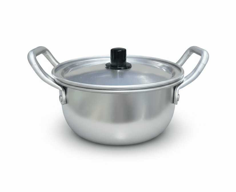 AKDC Round Aluminium Pot with Lid 14cm - Al Kabayel Discount CentreAKDC Round Aluminium Pot with Lid 14cmCasseroles & Stock PotsAKDCAl Kabayel Discount Centre