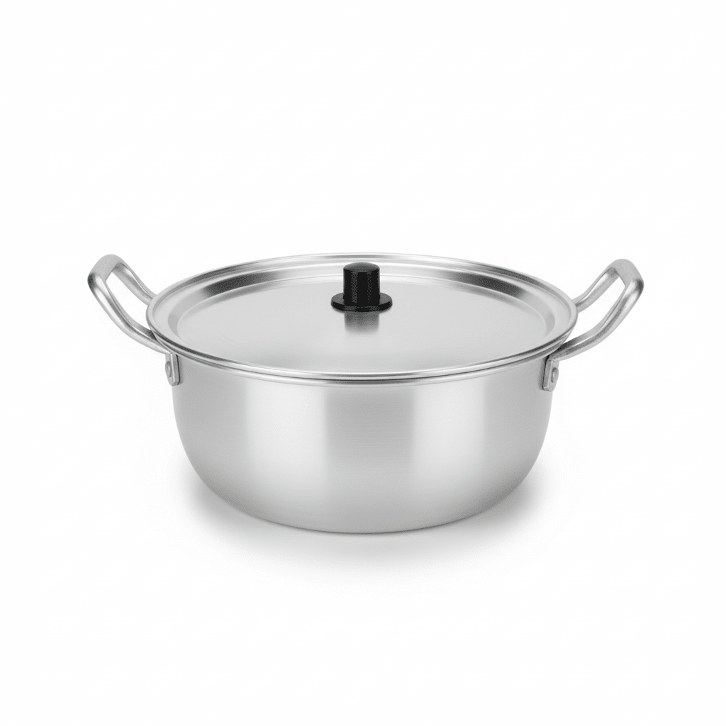 AKDC Round Aluminium Pot with Lid 20cm - Al Kabayel Discount CentreAKDC Round Aluminium Pot with Lid 20cmCasseroles & Stock PotsAKDCAl Kabayel Discount Centre