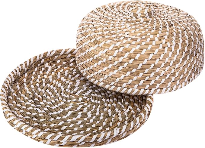 AKDC Round Rattan Tray 31Cm X 31Cm X 12Cm Honey Brown - Al Kabayel Discount CenterAKDC Round Rattan Tray 31Cm X 31Cm X 12Cm Honey BrownRattanAKDCAl Kabayel Discount Center