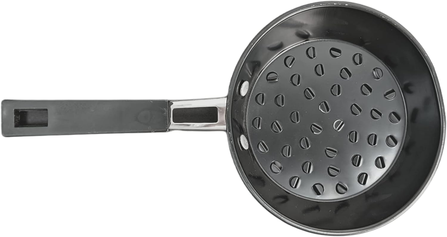 AKDC Round Shape Charcoal Holder With Wooden handle Comfort Grip Basket Charcoal Briquet/Charcoal Fuel Holders, Charcoal Baskets For Camping Hiking Outdoor use - Al Kabayel Discount CenterAKDC Round Shape Charcoal Holder With Wooden handle Comfort Grip Basket Charcoal Briquet/Charcoal Fuel Holders, Charcoal Baskets For Camping Hiking Outdoor useBarbecue & Outdoor DiningAKDCAl Kabayel Discount Center