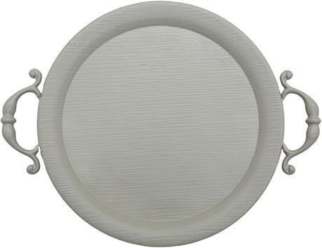 AKDC Round Tray Small Beige - Al Kabayel Discount CentreAKDC Round Tray Small BeigePlatesAKDCAl Kabayel Discount Centre