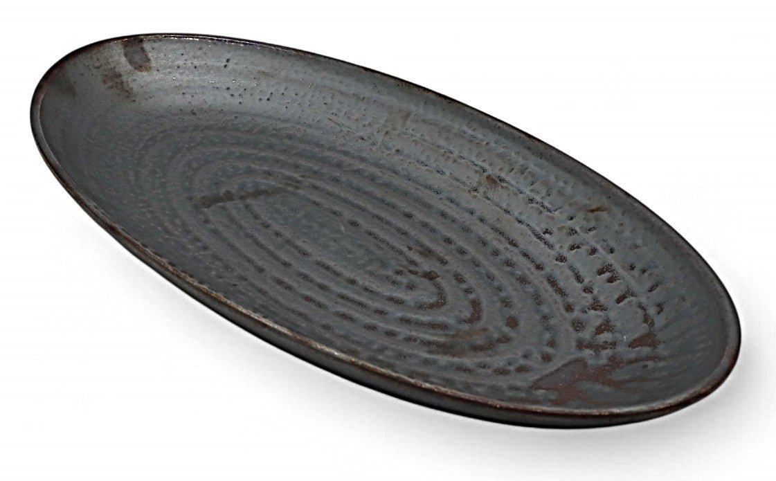 AKDC Rustic Oval Ceramic Bowl – 37×18.5 cm, Unique Artisan Craft - Al Kabayel Discount CentreAKDC Rustic Oval Ceramic Bowl – 37×18.5 cm, Unique Artisan CraftServing TraysAKDCAl Kabayel Discount Centre