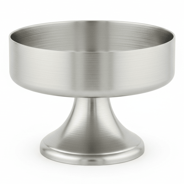 AKDC Silver Mini Dessert Serving Cup with Sleek Design for Elegant Presentation – 100 ml - Al Kabayel Discount CentreAKDC Silver Mini Dessert Serving Cup with Sleek Design for Elegant Presentation – 100 mlBowlsAKDCAl Kabayel Discount Centre