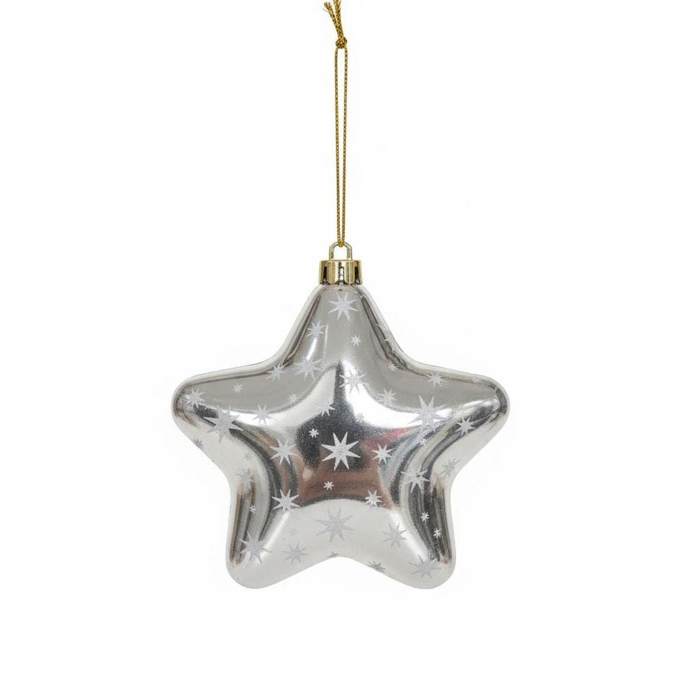 AKDC Silver Star - Shaped Hanging Candy Box 12 cm – Shiny Holiday Decoration & Candy Holder - Al Kabayel Discount CentreAKDC Silver Star - Shaped Hanging Candy Box 12 cm – Shiny Holiday Decoration & Candy HolderHome Décor AccentsAKDCAl Kabayel Discount Centre