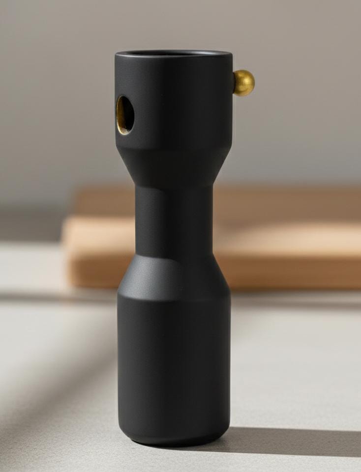 AKDC Slim Black Hard Plastic Flower Vase – Tall Elegant Decorative Piece – 30×8.5 cm - Al Kabayel Discount CentreAKDC Slim Black Hard Plastic Flower Vase – Tall Elegant Decorative Piece – 30×8.5 cmFlower/Plant PotsAKDCAl Kabayel Discount Centre