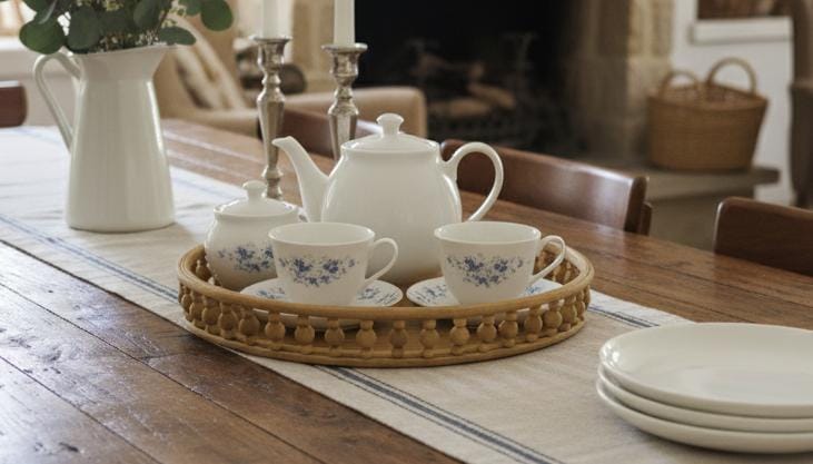 AKDC Small Bamboo Oval Tray 35×25×5 cm – Natural Wooden Serving & Display Tray - Al Kabayel Discount CentreAKDC Small Bamboo Oval Tray 35×25×5 cm – Natural Wooden Serving & Display TrayOrganizers & AccessoriesAKDCAl Kabayel Discount Centre