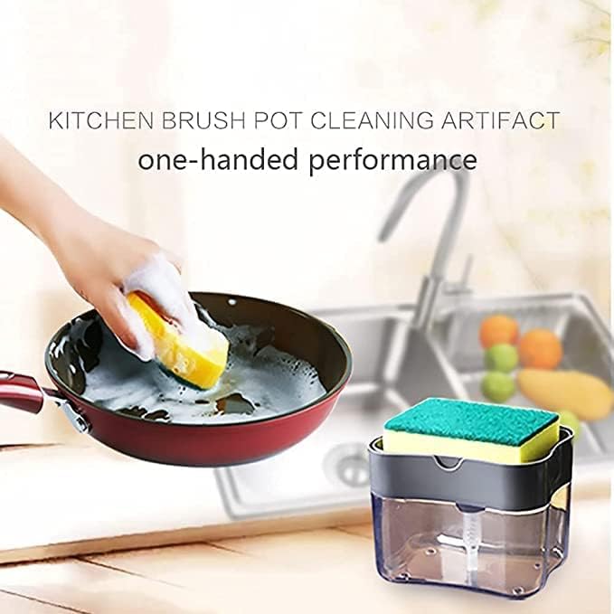 AKDC Soap Dispenser and Sponge Holder for Kitchen Sink Dish Washing Soap Dispenser, Sponge Rack Shelf, Soap Dispenser Pump |ASSORTED| - Al Kabayel Discount CentreAKDC Soap Dispenser and Sponge Holder for Kitchen Sink Dish Washing Soap Dispenser, Sponge Rack Shelf, Soap Dispenser Pump |ASSORTED|Home SuppliesAKDCAl Kabayel Discount Centre