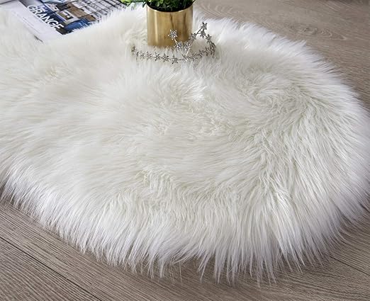 AKDC Soft Fluffy Rug Fur Mat Area Rug Shaggy Couch Cover Seat Cushion Furry Carpet Beside Rugs for Bedroom Floor Sofa Living Room (60cmX180cm) (White) - Al Kabayel Discount CentreAKDC Soft Fluffy Rug Fur Mat Area Rug Shaggy Couch Cover Seat Cushion Furry Carpet Beside Rugs for Bedroom Floor Sofa Living Room (60cmX180cm) (White)DoormatsAKDCAl Kabayel Discount Centre