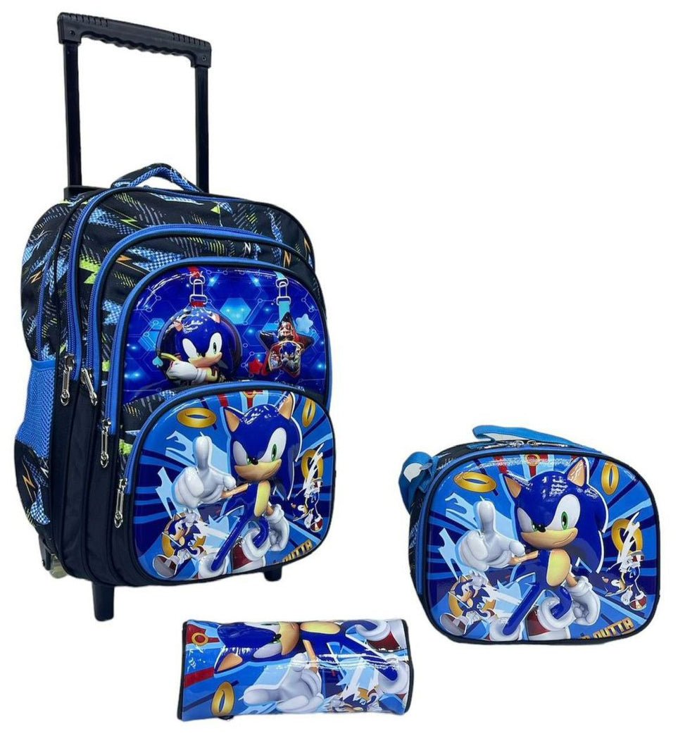 AKDC Sonic The Hedgehog 3 - in - 1 School Bag Set Includes 16.5" Bag with Trolley, Lunch Bag, Pencil Case - Al Kabayel Discount CentreAKDC Sonic The Hedgehog 3 - in - 1 School Bag Set Includes 16.5" Bag with Trolley, Lunch Bag, Pencil CaseSchool BagsAKDCAl Kabayel Discount Centre