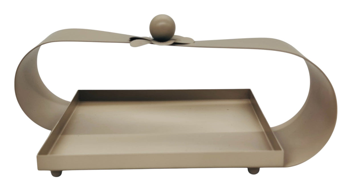 AKDC Square Metal Candy Tray with Handle 30cm*14cm, Beige - Al Kabayel Discount CentreAKDC Square Metal Candy Tray with Handle 30cm*14cm, BeigeServing TraysAKDCAl Kabayel Discount Centre