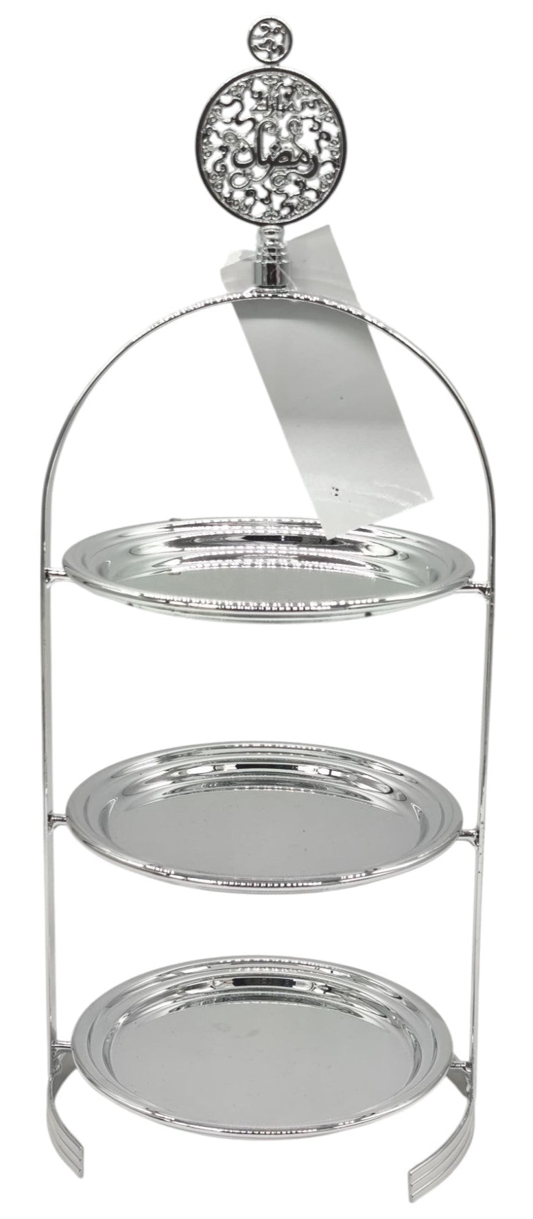 AKDC Stainless Steel 3 - Tier Candy Tray 40cm*16cm, Silver - Al Kabayel Discount CentreAKDC Stainless Steel 3 - Tier Candy Tray 40cm*16cm, SilverServing TraysAKDCAl Kabayel Discount Centre