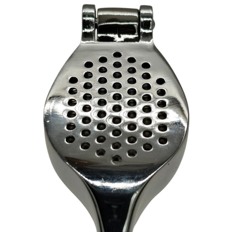 AKDC Stainless Steel Garlic Press, Heavy - Duty Garlic Squeezing Tool Effortless Garlic Crusher - 20cm - Blue&Steel - Al Kabayel Discount CentreAKDC Stainless Steel Garlic Press, Heavy - Duty Garlic Squeezing Tool Effortless Garlic Crusher - 20cm - Blue&SteelKitchen Utensils & GadgetsAKDCAl Kabayel Discount Centre