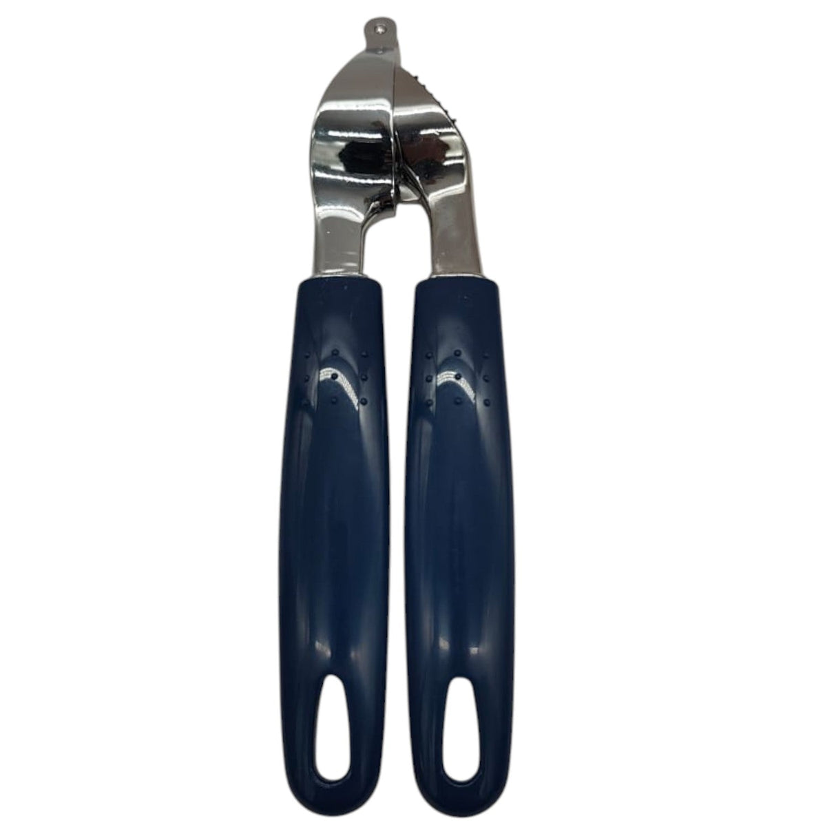 AKDC Stainless Steel Garlic Press, Heavy - Duty Garlic Squeezing Tool Effortless Garlic Crusher - 20cm - Blue&Steel - Al Kabayel Discount CentreAKDC Stainless Steel Garlic Press, Heavy - Duty Garlic Squeezing Tool Effortless Garlic Crusher - 20cm - Blue&SteelKitchen Utensils & GadgetsAKDCAl Kabayel Discount Centre