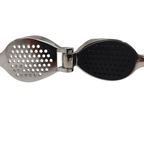 AKDC Stainless Steel Garlic Press, Heavy - Duty Garlic Squeezing Tool Effortless Garlic Crusher - 20cm - Blue&Steel - Al Kabayel Discount CentreAKDC Stainless Steel Garlic Press, Heavy - Duty Garlic Squeezing Tool Effortless Garlic Crusher - 20cm - Blue&SteelKitchen Utensils & GadgetsAKDCAl Kabayel Discount Centre