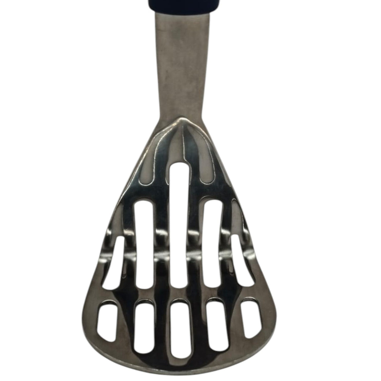 AKDC Stainless Steel Potato Masher Heavy Duty Masher for Avocados Beans Meat and Vegetables Ergonomic Kitchen Tool for Effortless Mashing Easy to Clean - 25cmX8cm - Blue&Steel - Al Kabayel Discount CentreAKDC Stainless Steel Potato Masher Heavy Duty Masher for Avocados Beans Meat and Vegetables Ergonomic Kitchen Tool for Effortless Mashing Easy to Clean - 25cmX8cm - Blue&SteelKitchen Utensils & GadgetsAKDCAl Kabayel Discount Centre