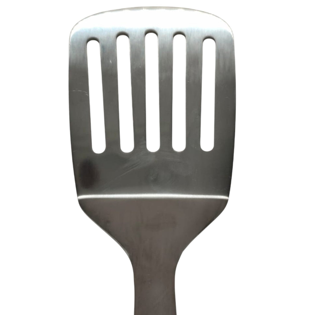 AKDC Stainless Steel Slotted Turner Plastic Handle Pancake Flipper Omlete Flipper - 34cm - Blue&Steel - Al Kabayel Discount CentreAKDC Stainless Steel Slotted Turner Plastic Handle Pancake Flipper Omlete Flipper - 34cm - Blue&SteelCookware AccessoriesAKDCAl Kabayel Discount Centre