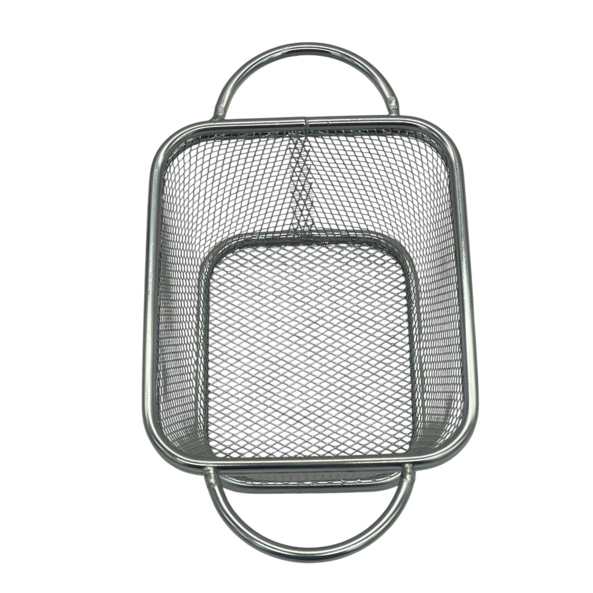 AKDC Stainless Steel Small Fryer Basket with Ear Handle - 10cmX9cmX6cm - Steel - Al Kabayel Discount CentreAKDC Stainless Steel Small Fryer Basket with Ear Handle - 10cmX9cmX6cm - SteelKitchen Utensils & GadgetsAKDCAl Kabayel Discount Centre